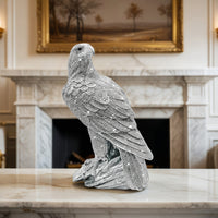 Silver Eagle Resin Sculpture