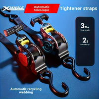 Retractable Ratchet Straps