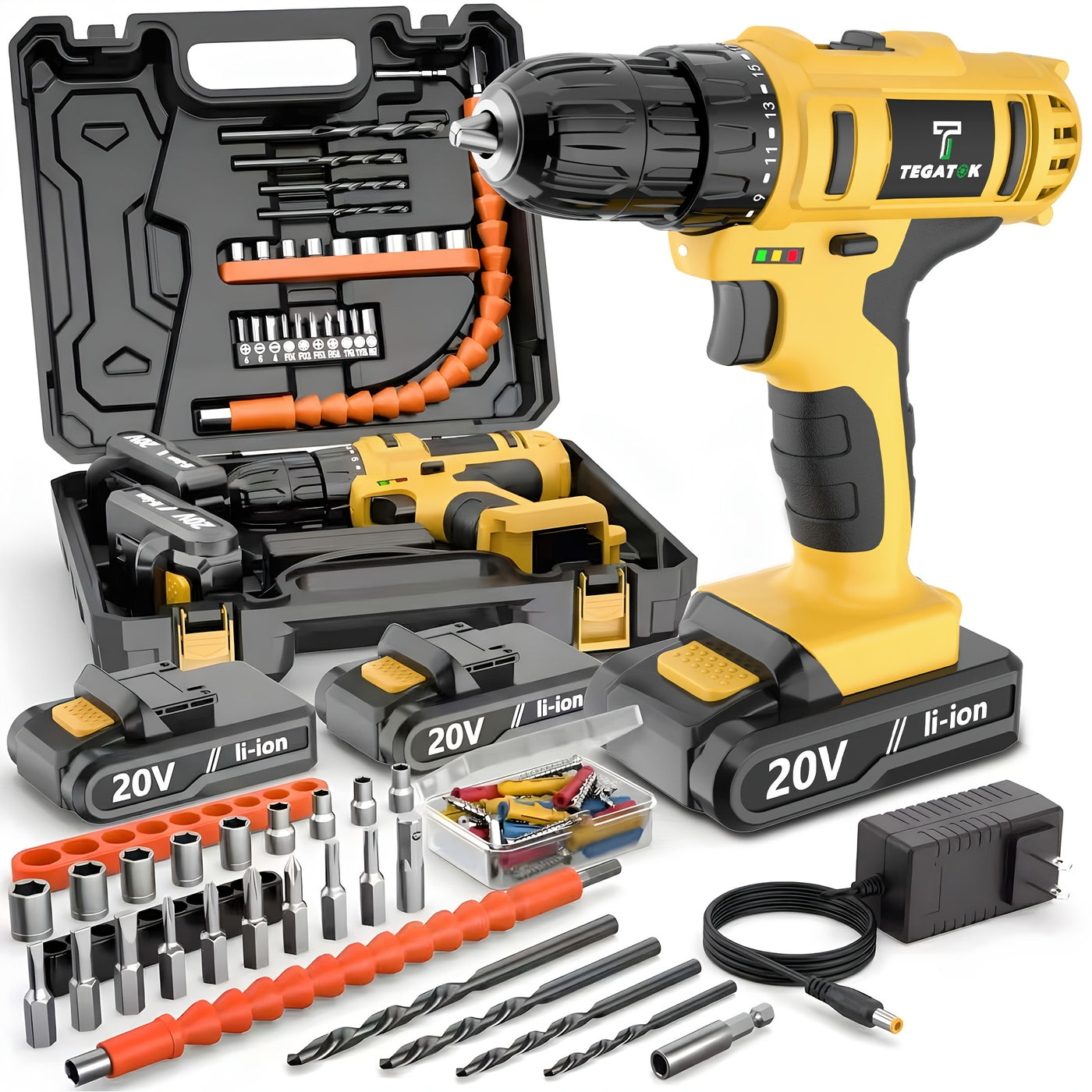 Cordless Drill Tool Kit