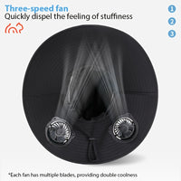 Solar Cooling Sun Hat