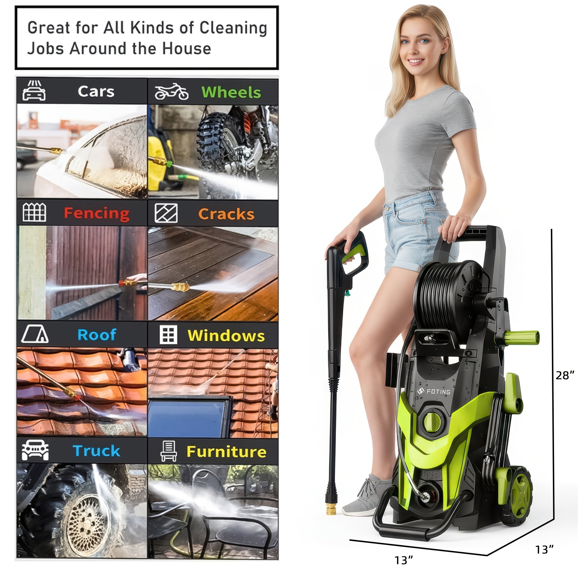 High-Pressure Power Washer