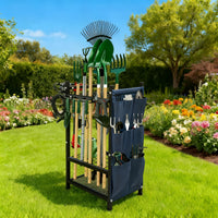 Garden Tool Organizer Rack