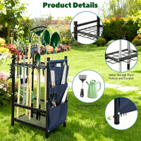 Garden Tool Organizer Rack