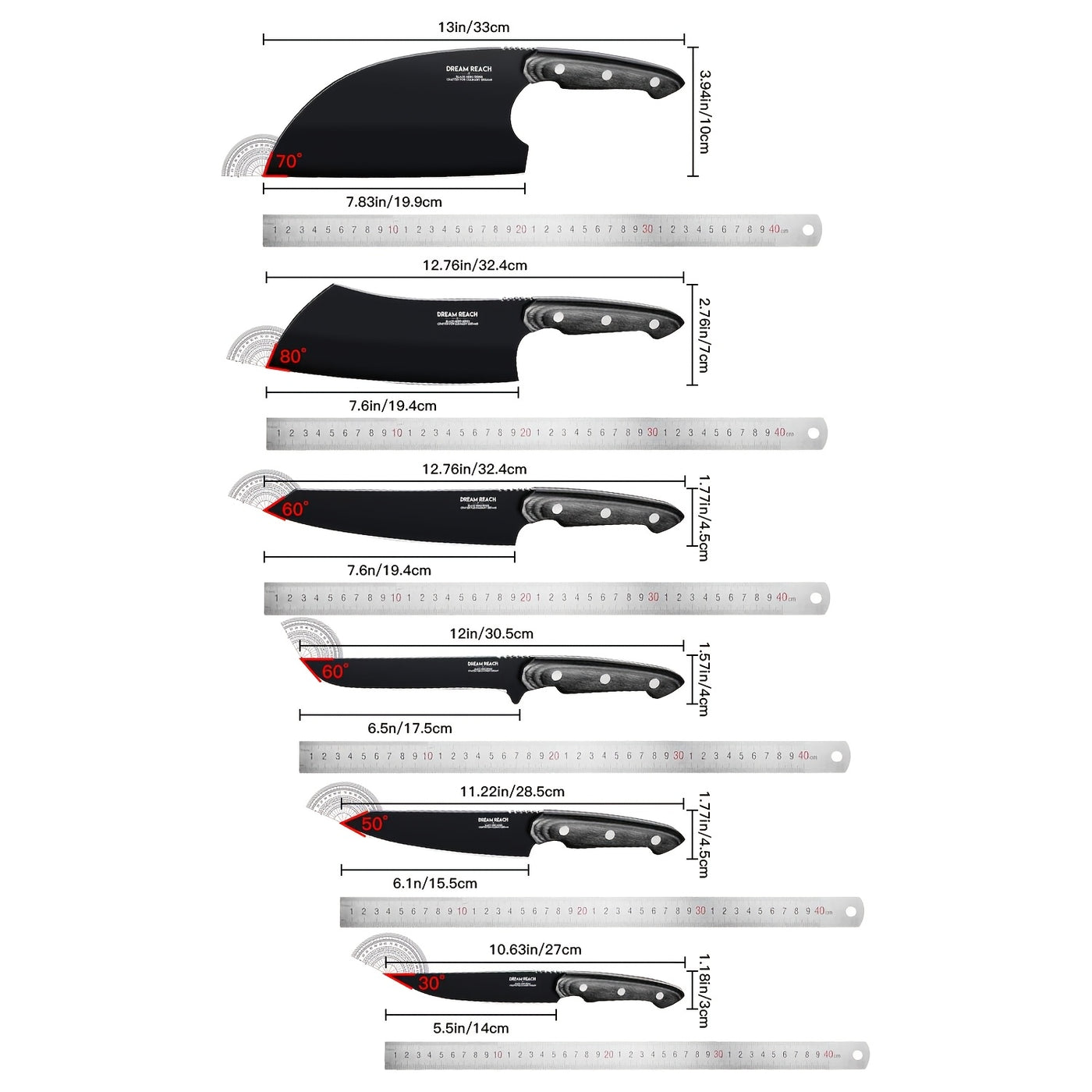 6-Piece Chef Knife Set