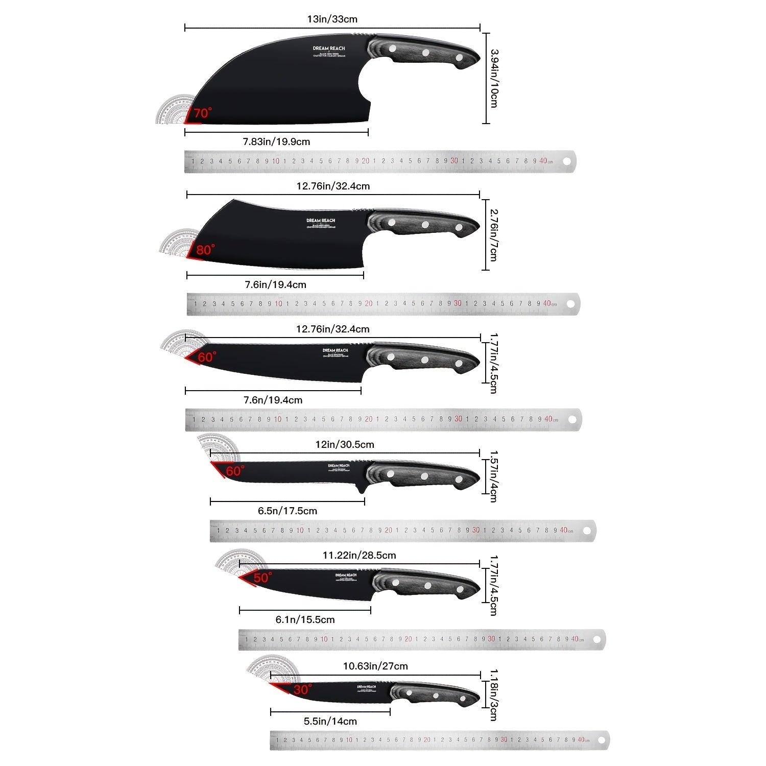 6-Piece Chef Knife Set