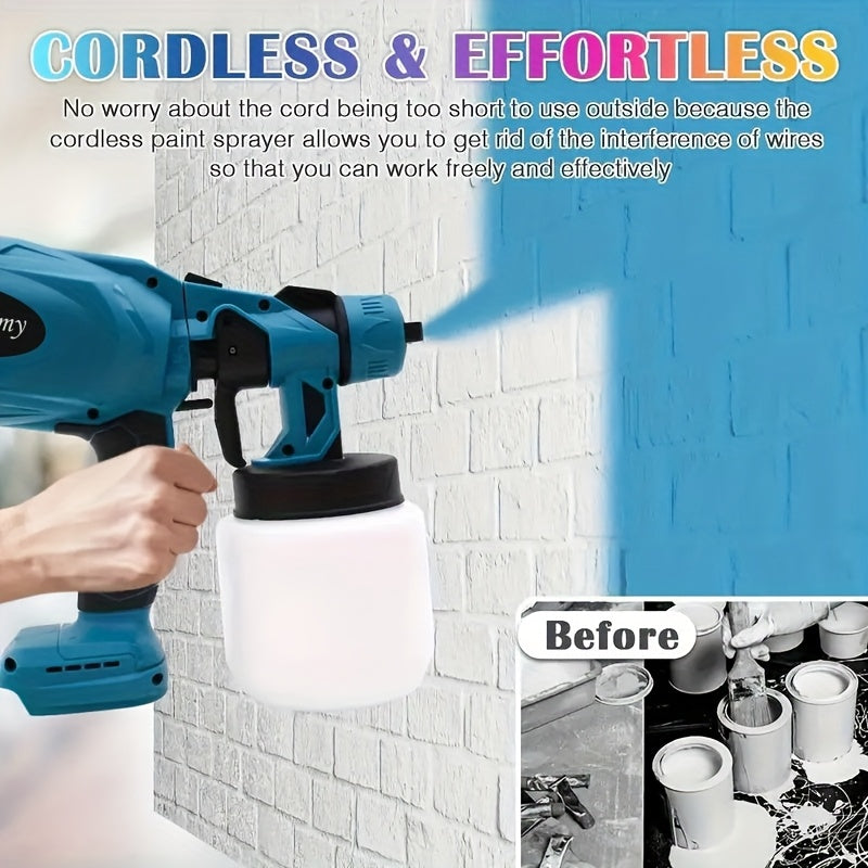 Electric HVLP Paint Sprayer with 800ml Container
