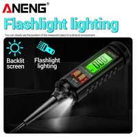 Non-Contact Voltage Detector Pen with LCD Display