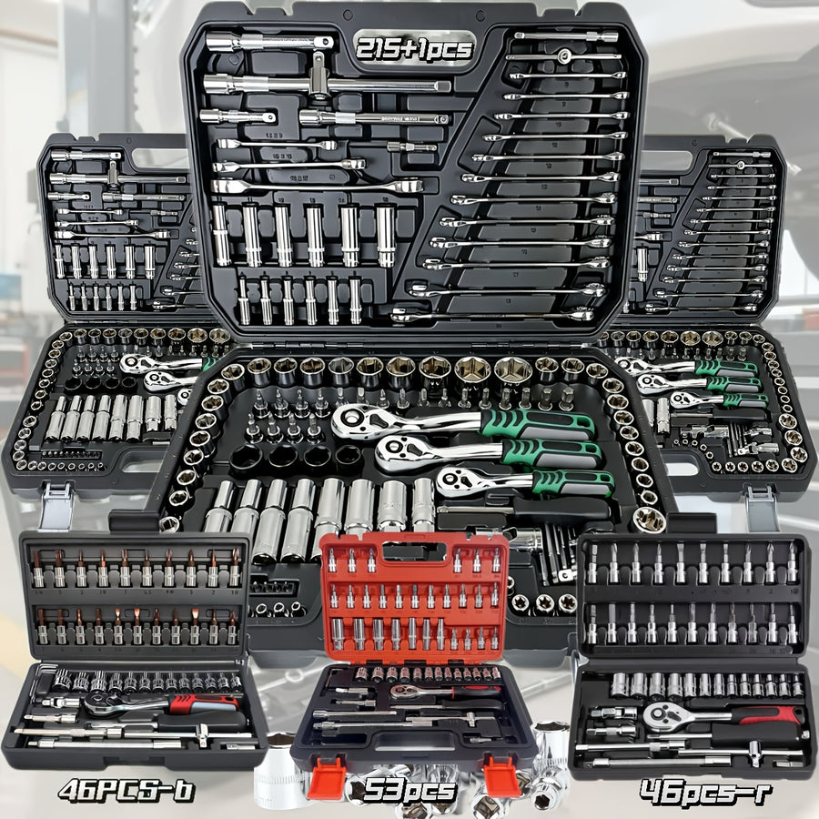 Portable Ratchet Tool Set