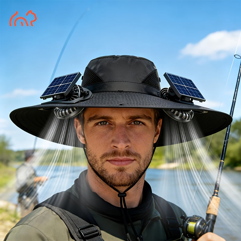 Solar Cooling Sun Hat