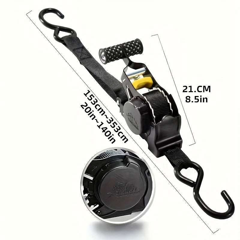 Retractable Ratchet Straps