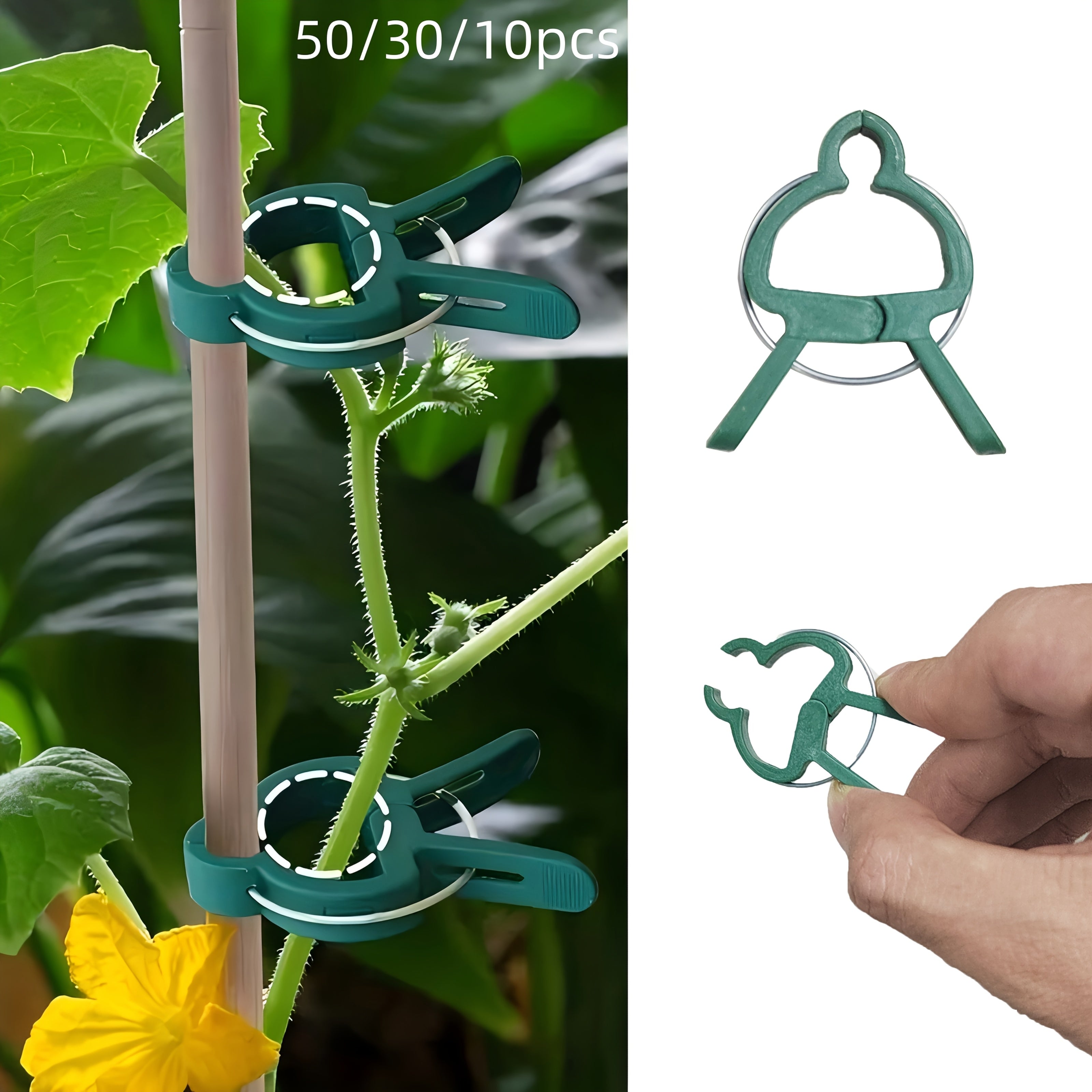 Adjustable Plant Support Clips
