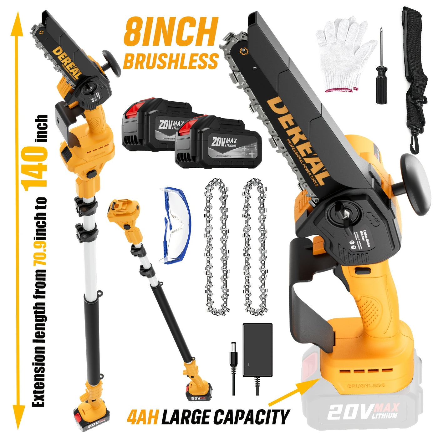 Cordless Pole Chainsaw