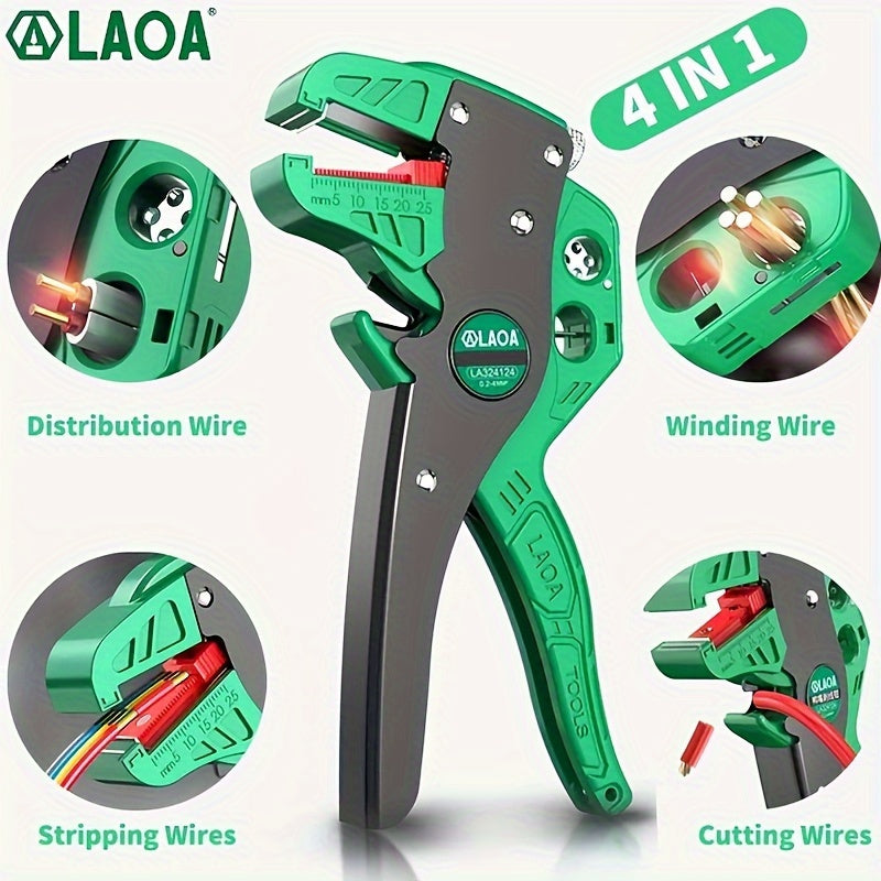 Automatic Wire Stripper, Cutter & Crimping Tool