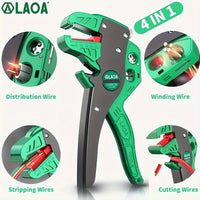 Automatic Wire Stripper, Cutter & Crimping Tool