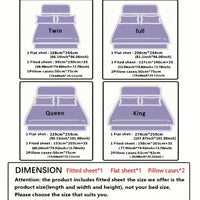 Cooling Bamboo Bed Sheet Set with Deep Pockets