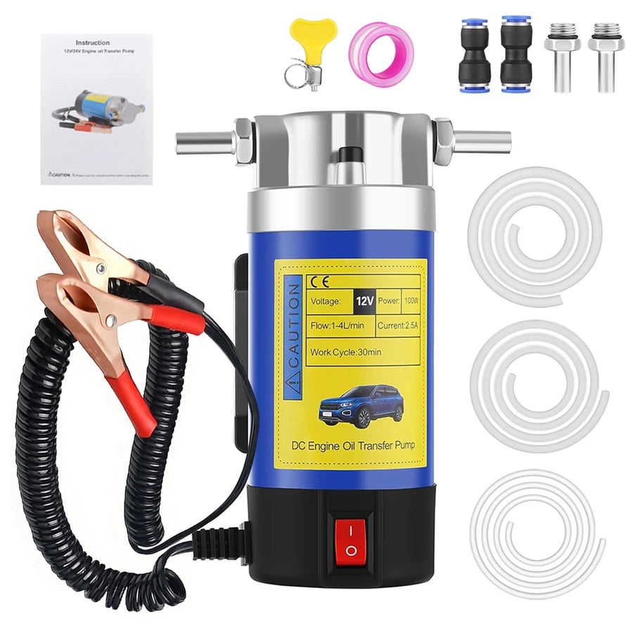 12/24V Portable Oil Transfer Pump