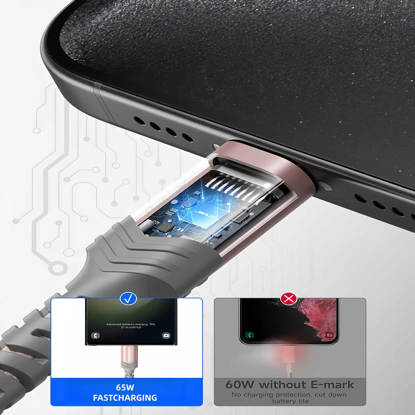 100W USB-C Fast Charging Cable