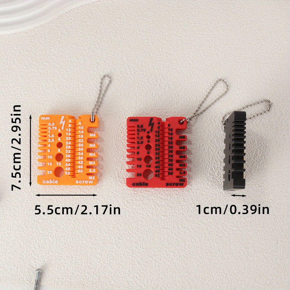 Wire & Screw Size Gauge Measuring Tool