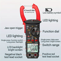 Digital Clamp Meter Multimeter with NCV Detection