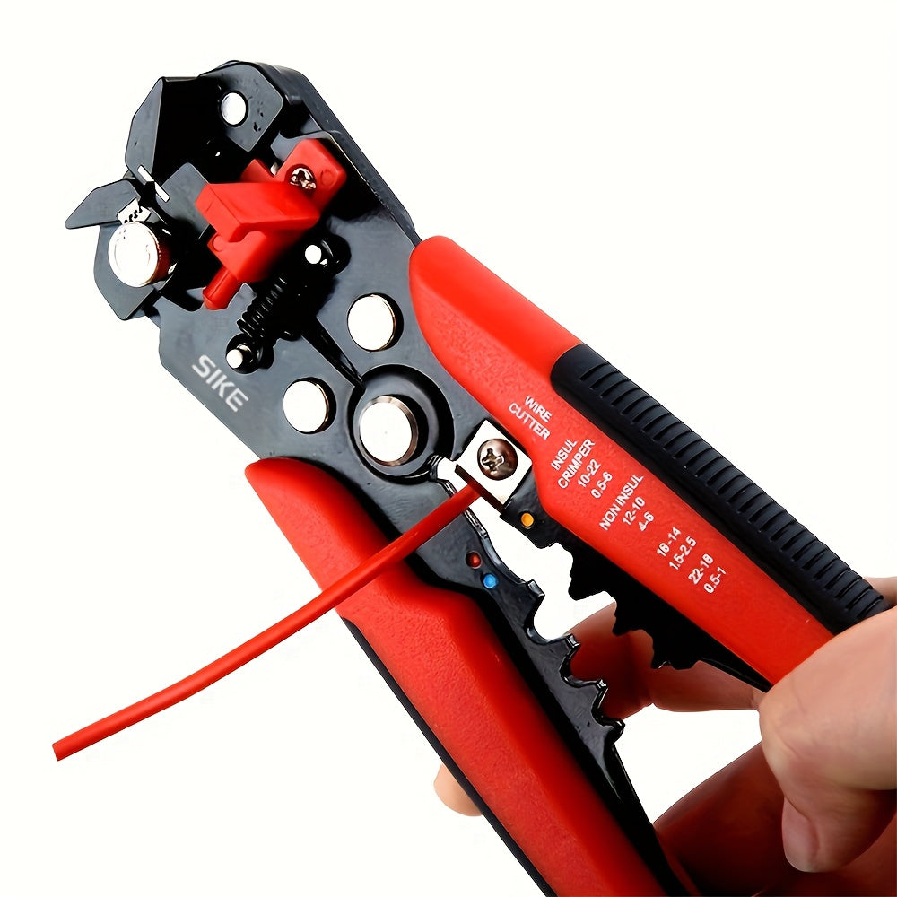 Automatic Wire Stripper Tool with Grip Handle