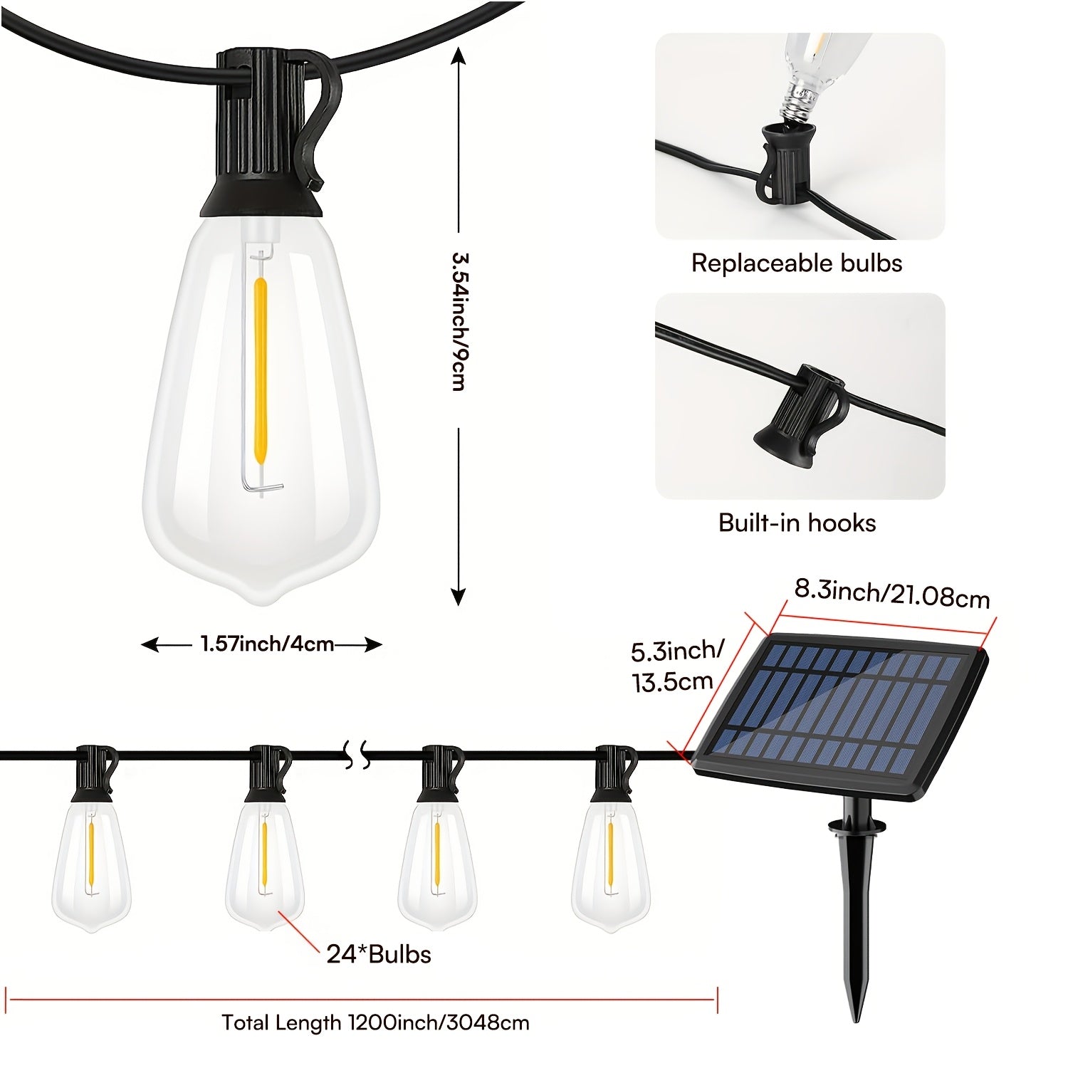 Outdoor LED String Lights